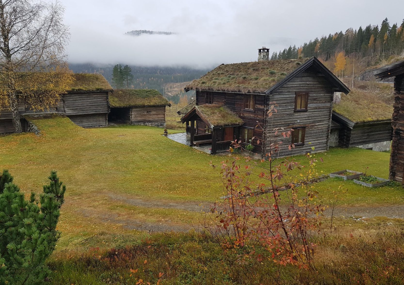 Rust gård i Eggedal.